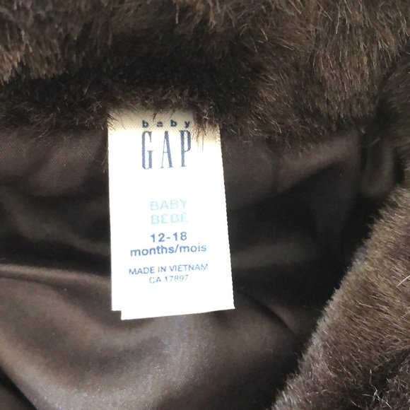 Baby Gap Faux fur Cape with matching Hat - Picture 6 of 10